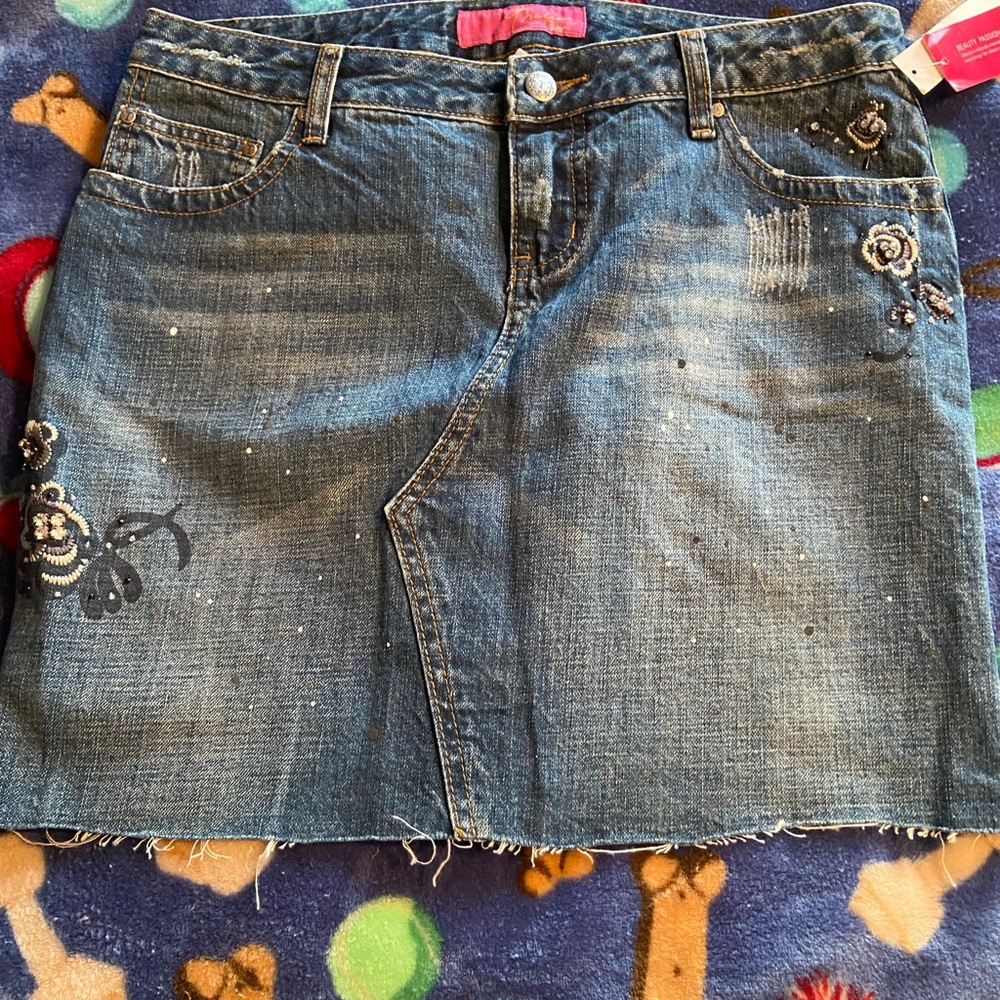 New Thalia Sodi Size 5/6 Jean Skirt